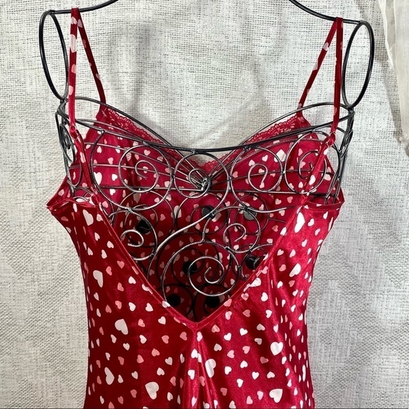Delicates heart print red slip size S - Picture 5 of 8